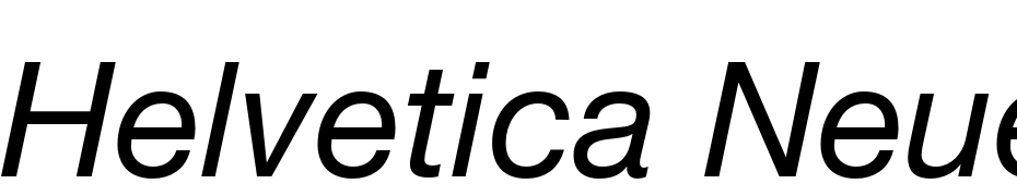 Helvetica Neue LT Pro 56 Italic Font Download Free
